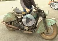 Old Indian motorcycles never die – 1948 Indian Chief Motorcycle is brought back to life after 40 years!