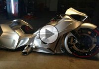 The First Ever Jet Turbine Bagger – The Voodoo Jet Bike!